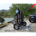 New style folding motorcycle trailer for double motorcycles